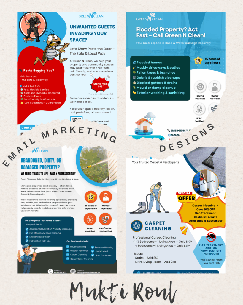 Email Marketing Flyer - Mukti Roul